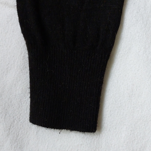 American Apparel black cropped sweater size s - Picture 6 of 10